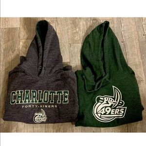 UNCC SWEATSHIRTS (2). Women’s small